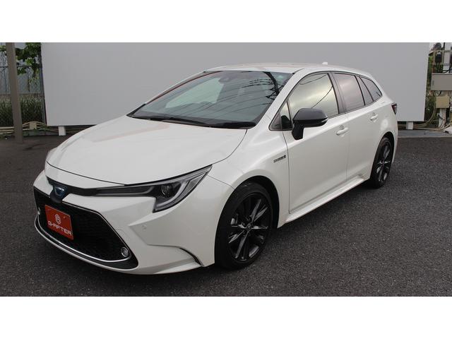 カローラツーリング ハイブリッド ダブルバイビー 純正ディスプレイオーディオ 禁煙車 地上デジタル放送 バックカメラ ハーフレザーシート LEDヘッドライト ETC レーダークルーズコントロール プッシュスタート 純正アルミホイール(15枚目)