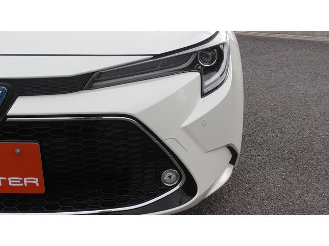 カローラツーリング ハイブリッド ダブルバイビー 純正ディスプレイオーディオ 禁煙車 地上デジタル放送 バックカメラ ハーフレザーシート LEDヘッドライト ETC レーダークルーズコントロール プッシュスタート 純正アルミホイール(19枚目)