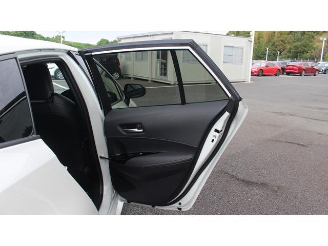 カローラツーリング ハイブリッド ダブルバイビー 純正ディスプレイオーディオ 禁煙車 地上デジタル放送 バックカメラ ハーフレザーシート LEDヘッドライト ETC レーダークルーズコントロール プッシュスタート 純正アルミホイール(32枚目)