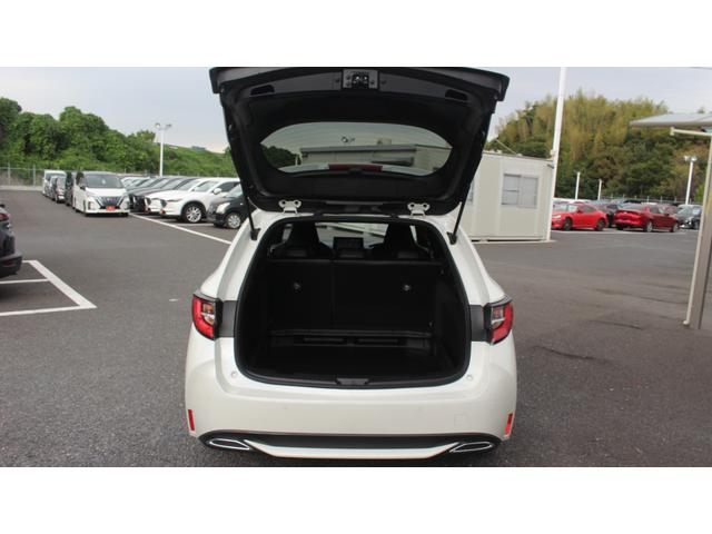 カローラツーリング ハイブリッド ダブルバイビー 純正ディスプレイオーディオ 禁煙車 地上デジタル放送 バックカメラ ハーフレザーシート LEDヘッドライト ETC レーダークルーズコントロール プッシュスタート 純正アルミホイール(37枚目)