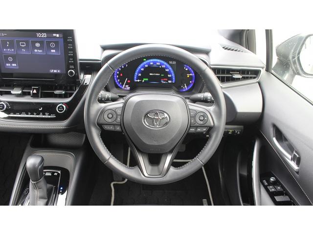 カローラツーリング ハイブリッド ダブルバイビー 純正ディスプレイオーディオ 禁煙車 地上デジタル放送 バックカメラ ハーフレザーシート LEDヘッドライト ETC レーダークルーズコントロール プッシュスタート 純正アルミホイール(49枚目)