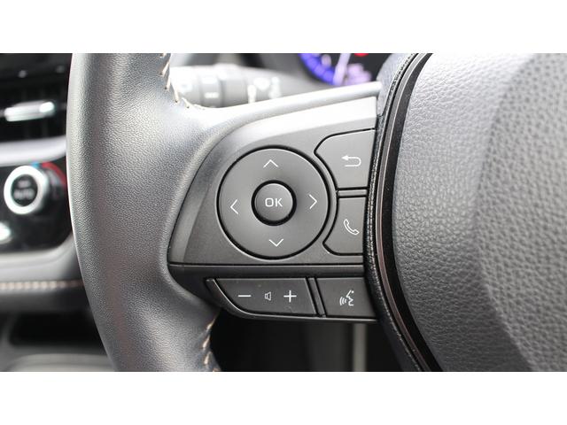 カローラツーリング ハイブリッド ダブルバイビー 純正ディスプレイオーディオ 禁煙車 地上デジタル放送 バックカメラ ハーフレザーシート LEDヘッドライト ETC レーダークルーズコントロール プッシュスタート 純正アルミホイール(50枚目)