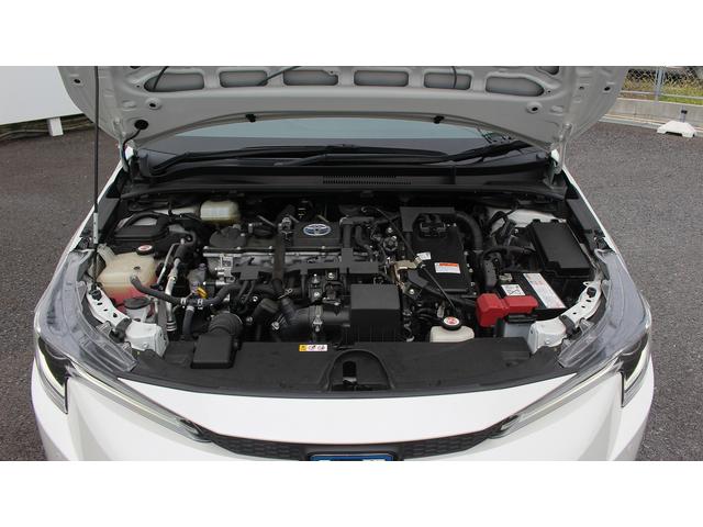 カローラツーリング ハイブリッド ダブルバイビー 純正ディスプレイオーディオ 禁煙車 地上デジタル放送 バックカメラ ハーフレザーシート LEDヘッドライト ETC レーダークルーズコントロール プッシュスタート 純正アルミホイール(72枚目)
