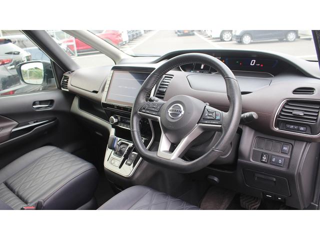 セレナ e-パワー ハイウェイスターG 純正10型ナビ 禁煙車 フルセグ アラウンドビューモニターカメラ プロパイロット 両側電動スライドドア インテリジェントルームミラー ブラック合革シート 電動パーキングブレーキ(29枚目)