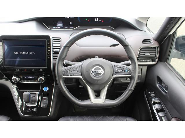 セレナ e-パワー ハイウェイスターG 純正10型ナビ 禁煙車 フルセグ アラウンドビューモニターカメラ プロパイロット 両側電動スライドドア インテリジェントルームミラー ブラック合革シート 電動パーキングブレーキ(58枚目)