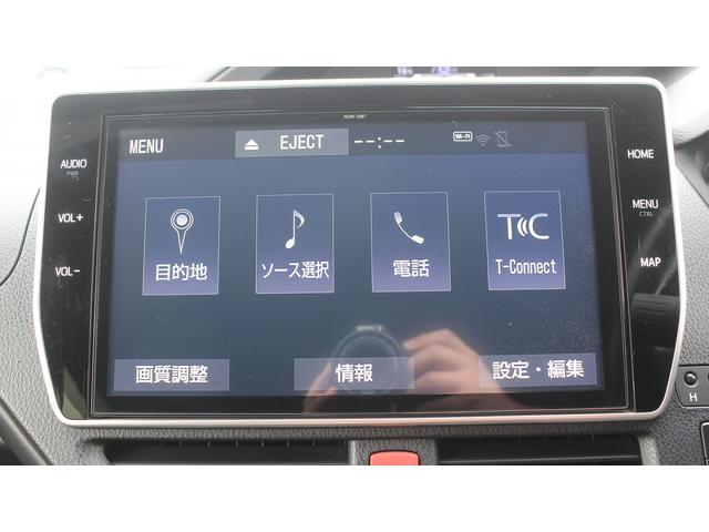 エスクァイア ハイブリッドGiプレミアムパッケジブラックテーラード 純正10型ナビ 禁煙車 フリップダウンモニター フルセグ バックカメラ クルーズコントロール LEDヘッドライト 両側電動スライドドア シートヒーター スモークメッキフロントグリル(3枚目)