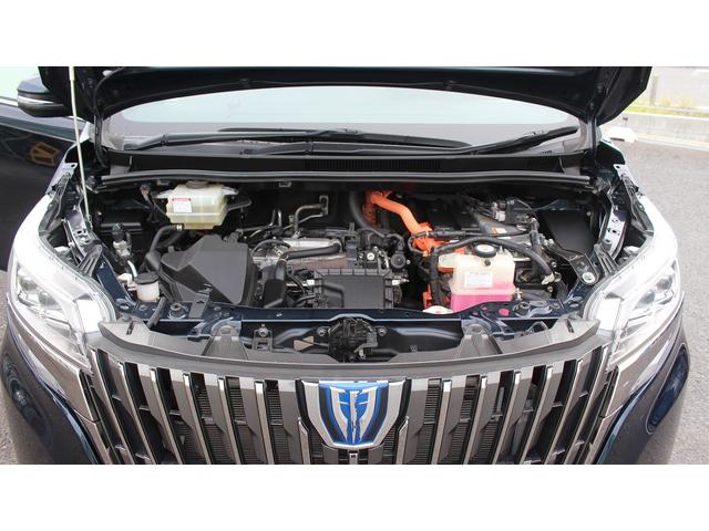 エスクァイア ハイブリッドGiプレミアムパッケジブラックテーラード 純正10型ナビ 禁煙車 フリップダウンモニター フルセグ バックカメラ クルーズコントロール LEDヘッドライト 両側電動スライドドア シートヒーター スモークメッキフロントグリル(76枚目)