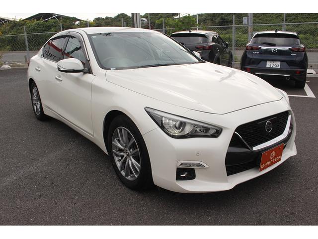 スカイライン GT 純正ナビ フルセグTV 禁煙車 レーダークルーズコントロール アラウンドビューモニター ETC LEDヘッドライト 衝突軽減ブレーキ スマートキー プッシュスタート クリアランスソナー(9枚目)