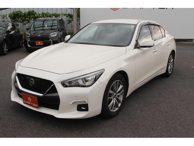 スカイライン GT 純正ナビ フルセグTV 禁煙車 レーダークルーズコントロール アラウンドビューモニター ETC LEDヘッドライト 衝突軽減ブレーキ スマートキー プッシュスタート クリアランスソナー(15枚目)