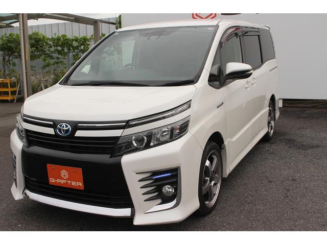 ヴォクシー ハイブリッドＺＳ　雹害　ＡＬＰＩＮＥ１０型ナビ　禁煙車　バックカメラ　フルセグＴＶ　ＥＴＣ　トヨタセーフティセンス　Ｂｌｕｅｔｏｏｔｈ接続　ｉｓｔｏｐ　両滴ワイパー　プッシュスタート　電動スライドドア（9枚目）