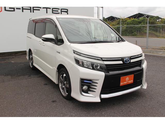 ヴォクシー ハイブリッドＺＳ　雹害　ＡＬＰＩＮＥ１０型ナビ　禁煙車　バックカメラ　フルセグＴＶ　ＥＴＣ　トヨタセーフティセンス　Ｂｌｕｅｔｏｏｔｈ接続　ｉｓｔｏｐ　両滴ワイパー　プッシュスタート　電動スライドドア（15枚目）