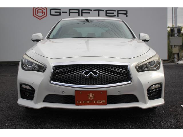 スカイライン 350GT ハイブリッド タイプSP 純正ナビ 禁煙車 アラウンドビューモニター フルセグ ベージュ本革電動シート シートヒーター LEDヘッド ETC クルーズコントロール 純正19インチアルミホイール クリアランスソナー(9枚目)