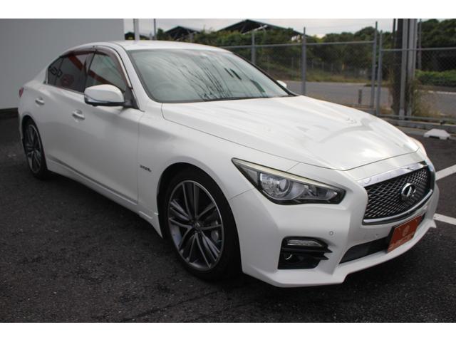 スカイライン 350GT ハイブリッド タイプSP 純正ナビ 禁煙車 アラウンドビューモニター フルセグ ベージュ本革電動シート シートヒーター LEDヘッド ETC クルーズコントロール 純正19インチアルミホイール クリアランスソナー(10枚目)