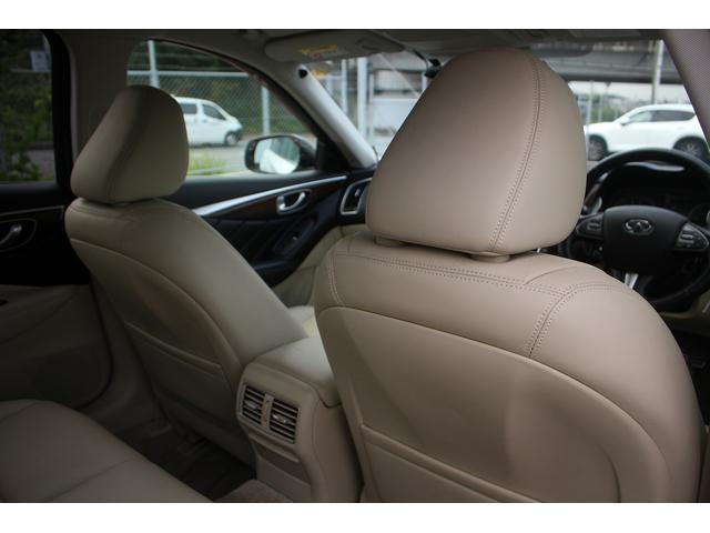 スカイライン 350GT ハイブリッド タイプSP 純正ナビ 禁煙車 アラウンドビューモニター フルセグ ベージュ本革電動シート シートヒーター LEDヘッド ETC クルーズコントロール 純正19インチアルミホイール クリアランスソナー(34枚目)