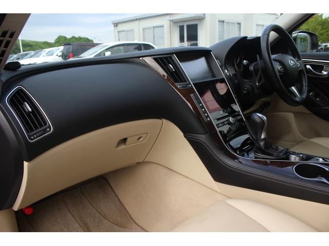 スカイライン 350GT ハイブリッド タイプSP 純正ナビ 禁煙車 アラウンドビューモニター フルセグ ベージュ本革電動シート シートヒーター LEDヘッド ETC クルーズコントロール 純正19インチアルミホイール クリアランスソナー(41枚目)