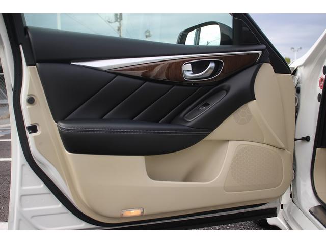 スカイライン 350GT ハイブリッド タイプSP 純正ナビ 禁煙車 アラウンドビューモニター フルセグ ベージュ本革電動シート シートヒーター LEDヘッド ETC クルーズコントロール 純正19インチアルミホイール クリアランスソナー(44枚目)