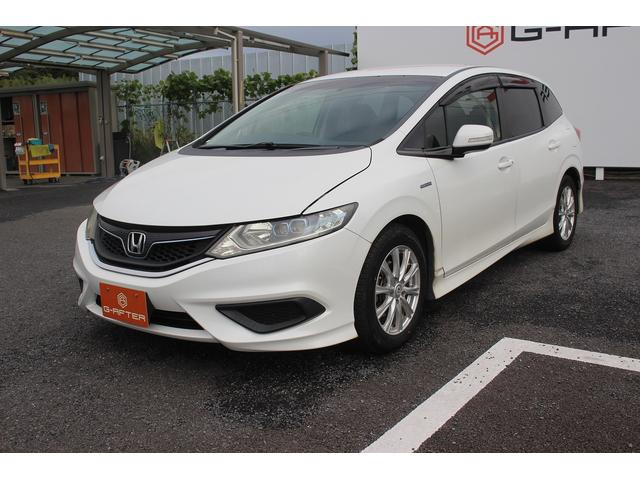 ジェイド ハイブリッド 純正ナビ 禁煙車 バックカメラ 地上デジタル放送 LEDヘッドライト 3列6人乗り クルーズコントロール 電動格納ミラー プッシュスタート オートライト 後席エアコン Bluetooth接続(16枚目)