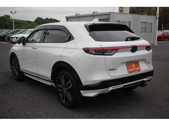 ヴェゼル e:HEV Z 純正フルエアロ 禁煙車 オプショングリル 純正9型ナビ フルセグ LEDヘッドライト 360°カメラ 黒半革シート ETC ハンドルヒーター シートヒーター 電動バックドア クルーズコントロール(14枚目)