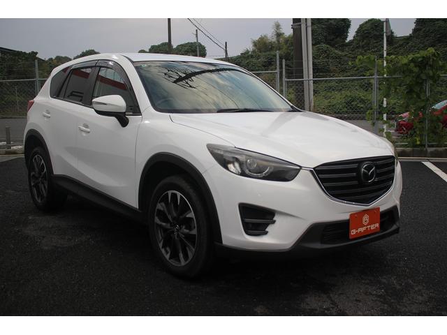 CX-5 XD Lパッケージ 後期型 純正ナビ フルセグTV 禁煙車 ETC バックカメラ LEDヘッドライト レーダークルーズコントロール シートヒーター 衝突軽減ブレーキ 19インチガンメタリック塗装アルミホイール(10枚目)