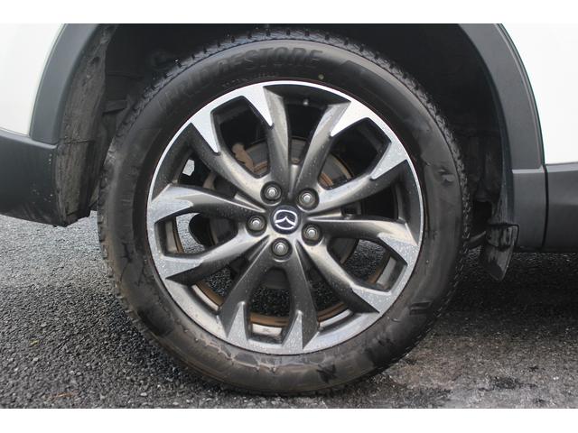 CX-5 XD Lパッケージ 後期型 純正ナビ フルセグTV 禁煙車 ETC バックカメラ LEDヘッドライト レーダークルーズコントロール シートヒーター 衝突軽減ブレーキ 19インチガンメタリック塗装アルミホイール(28枚目)