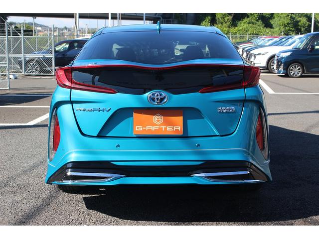 プリウスPHV Aプレミアム モデリスタエアロ 純正11.6型ナビ 禁煙車 バックカメラ フルセグTV 温熱黒革シート ETC ハンドルヒーター 衝突軽減システム 電動シート ブラインドスポットモニター クルーズコントロール(7枚目)