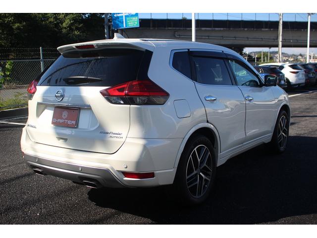 エクストレイル モード・プレミア 純正9型ナビ 360度カメラ 禁煙車 フルセグテレビ プロパイロット 黒革シート シートヒーター 電動Rゲート デジタルインナーミラー ETC LEDヘッドライト 衝突軽減ブレーキ(12枚目)