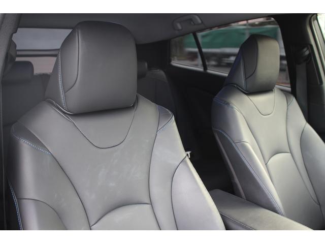 プリウス Aツーリングセレクション 後期型 禁煙車 フルエアロ 純正8型ディスプレイオーディオ 360°カメラ フルセグTV 温熱黒革シート ETC クルーズコントロール LEDヘッドライト 自動駐車システム ブラインドスポットモニター(31枚目)