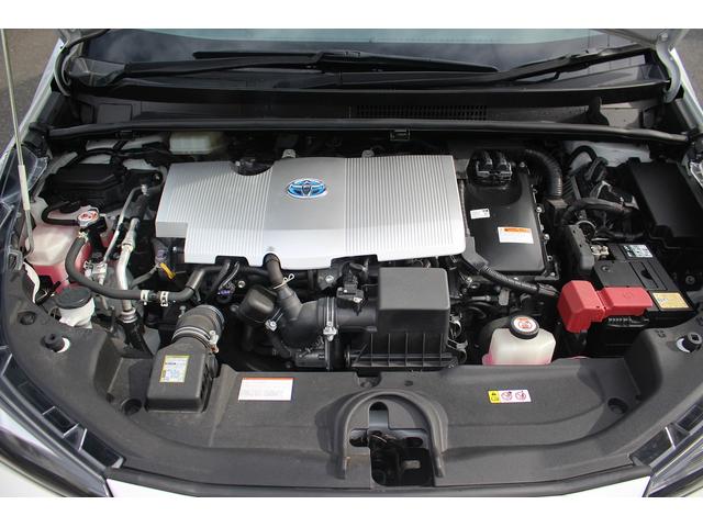 プリウス Aツーリングセレクション 後期型 禁煙車 フルエアロ 純正8型ディスプレイオーディオ 360°カメラ フルセグTV 温熱黒革シート ETC クルーズコントロール LEDヘッドライト 自動駐車システム ブラインドスポットモニター(63枚目)