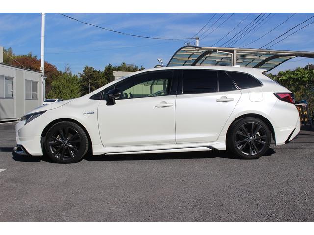 カローラツーリング ハイブリッド　ダブルバイビー　純正ナビ　禁煙車　フルセグテレビ　ＬＥＤヘッドライト　バックカメラ　ＥＴＣ　クルーズコントロール　モデリスタエアロ　フルセグテレビ　スマートキー　プッシュスタート（14枚目）