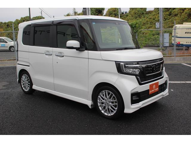 Ｎ－ＢＯＸカスタム ＥＸターボ　純正ナビ　ＴＶ　禁煙車　バックカメラ　ＥＴＣ　両側電動スライドドア　ＬＥＤヘッドライト　レーダークルーズコントロール　衝突軽減ブレーキ　レーンアシスト　スマートキー　プッシュスタート（10枚目）