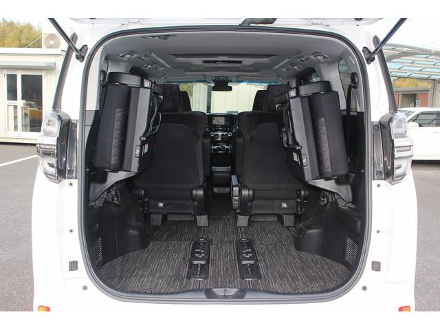 ヴェルファイア ２．５Ｚ　後期型　禁煙車　９型ディスプレイオーディオ　後席フリップダウンモニター　フルセグＴＶ　サンルーフ　バックカメラ　７人乗り　ＥＴＣ　衝突軽減ブレーキ　Ｂｌｕｅｔｏｏｔｈ接続　純正１８インチアルミホイール（37枚目）