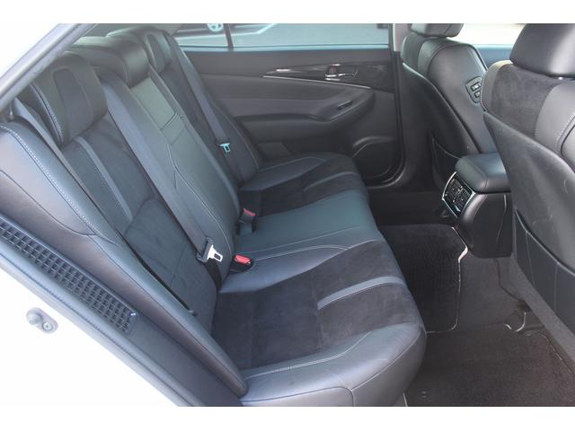 クラウンハイブリッド アスリートＳ　Ｊ－フロンティアリミテッド　禁煙車　純正ナビ　フルセグテレビ　サイドバックカメラ　ＥＴＣ　レーダークルコン　ＬＥＤヘッドライト　黒半革シート　プッシュスタート　スマートキー　クリアランスソナー（35枚目）