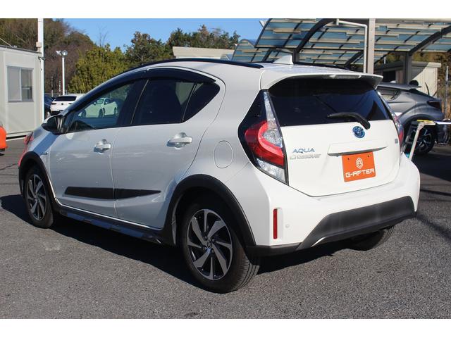 アクア クロスオーバー トヨタセーフティセンス 禁煙車 純正9型ナビ フルセグTV Bカメラ LEDヘッドライト ハーフレザーシート ETC シートヒーター スマートキー プッシュスタート Bluetooth接続(13枚目)