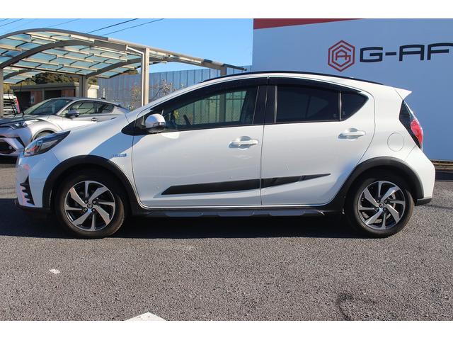 アクア クロスオーバー トヨタセーフティセンス 禁煙車 純正9型ナビ フルセグTV Bカメラ LEDヘッドライト ハーフレザーシート ETC シートヒーター スマートキー プッシュスタート Bluetooth接続(14枚目)