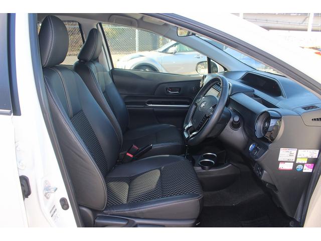 アクア クロスオーバー トヨタセーフティセンス 禁煙車 純正9型ナビ フルセグTV Bカメラ LEDヘッドライト ハーフレザーシート ETC シートヒーター スマートキー プッシュスタート Bluetooth接続(32枚目)