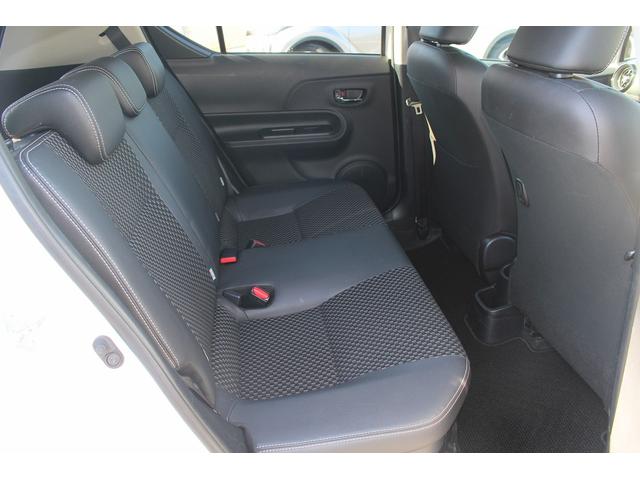 アクア クロスオーバー トヨタセーフティセンス 禁煙車 純正9型ナビ フルセグTV Bカメラ LEDヘッドライト ハーフレザーシート ETC シートヒーター スマートキー プッシュスタート Bluetooth接続(36枚目)