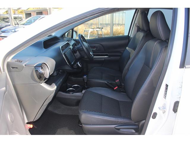 アクア クロスオーバー トヨタセーフティセンス 禁煙車 純正9型ナビ フルセグTV Bカメラ LEDヘッドライト ハーフレザーシート ETC シートヒーター スマートキー プッシュスタート Bluetooth接続(45枚目)