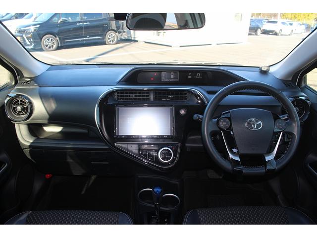 アクア クロスオーバー トヨタセーフティセンス 禁煙車 純正9型ナビ フルセグTV Bカメラ LEDヘッドライト ハーフレザーシート ETC シートヒーター スマートキー プッシュスタート Bluetooth接続(48枚目)