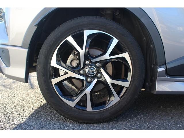 Ｃ－ＨＲ Ｇ　トヨタセーフティセンスＰ　禁煙車　純正９型ナビ　フルセグＴＶ　バックカメラ　ブラインドスポットモニター　ＬＥＤヘッドライト　　快適温熱シート　ＥＴＣ　１８インチ５本Ｙ字スポークアルミ　ハーフレザー（27枚目）