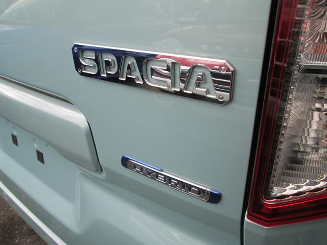 スペーシア ＨＹＢＲＩＤ　Ｇ　デモカーＵＰ禁煙車　ＬＥＤライト　衝突被害軽減システム　衝突安全ボディ　パーキングセンサー　後席両側スライドドア　オートライト　盗難防止システム　電動格納ミラー　運転席エアバッグ　助手席エアバッグ　サイドエアバッグ（19枚目）