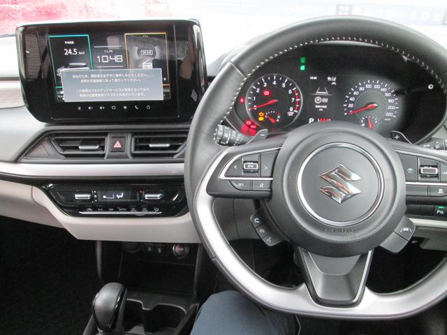 スイフト ＨＹＢＲＩＤ　ＭＺワンオーナー禁煙車ディスプレイオーディオ　アダプティブクルーズコントロール　衝突被害軽減システム　衝突安全ボディ　ＬＥＤヘッドライト　電動格納ミラー　フルエアロアルミホイール　電動パーキング　ディスプレイオーディオ　ワンオーナー　禁煙車（8枚目）