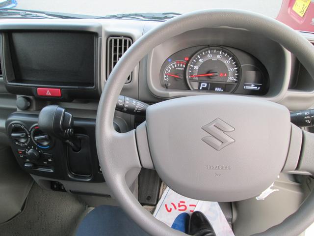 エブリイ ＰＣ　６型　禁煙元試乗車　ＬＥＤヘッドランプ　ＬＥＤライト　衝突被害軽減ブレーキ　後部パーキングセンサー　運転席シートヒーター　フロントパワーウィンドー　キーレスエントリー　ＵＳＢ電源　フルホイールキャップ　オーディオレス　天井収納　禁煙車（4枚目）