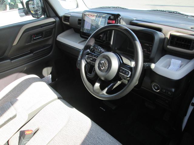 スペーシア ＨＹＢＲＩＤ　Ｘ　禁煙元試乗車　ナビ全方位カメラ　９インチナビ全方位カメラ　両側電動スライドドア　ＬＥＤヘッドライト　フロントドアプレミアムＵＶＩＲカットガラス　スリムサーキュレーター　ロールサンシェード　衝突被害軽減ブレーキ　後部パーキングセンサー（4枚目）