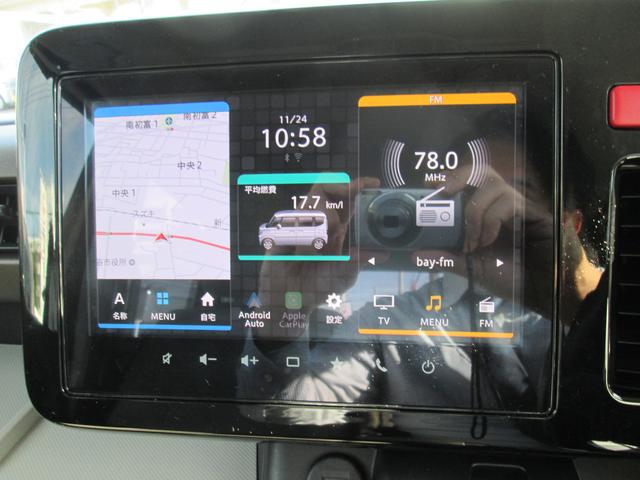 スペーシア ＨＹＢＲＩＤ　Ｘ　禁煙元試乗車　ナビ全方位カメラ　９インチナビ全方位カメラ　両側電動スライドドア　ＬＥＤヘッドライト　フロントドアプレミアムＵＶＩＲカットガラス　スリムサーキュレーター　ロールサンシェード　衝突被害軽減ブレーキ　後部パーキングセンサー（7枚目）