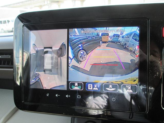 スペーシア ＨＹＢＲＩＤ　Ｘ　禁煙元試乗車　ナビ全方位カメラ　９インチナビ全方位カメラ　両側電動スライドドア　ＬＥＤヘッドライト　フロントドアプレミアムＵＶＩＲカットガラス　スリムサーキュレーター　ロールサンシェード　衝突被害軽減ブレーキ　後部パーキングセンサー（8枚目）