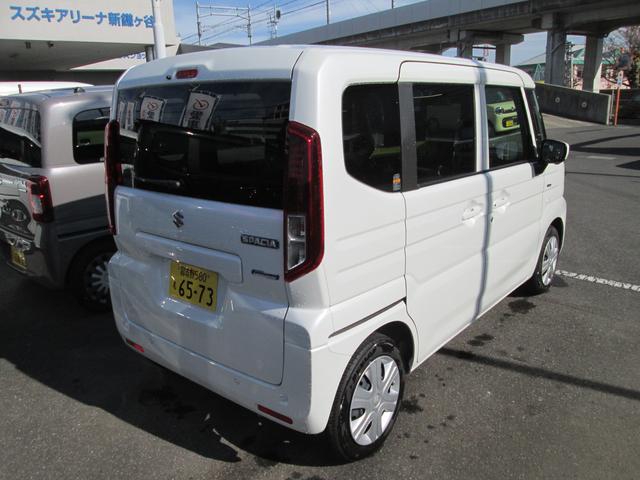 スペーシア ＨＹＢＲＩＤ　Ｘ　禁煙元試乗車　ナビ全方位カメラ　９インチナビ全方位カメラ　両側電動スライドドア　ＬＥＤヘッドライト　フロントドアプレミアムＵＶＩＲカットガラス　スリムサーキュレーター　ロールサンシェード　衝突被害軽減ブレーキ　後部パーキングセンサー（25枚目）