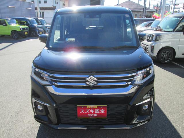 ソリオ HYBRID MZ ワンオーナー禁煙車 CDプレイヤー 衝突被害軽減ブレーキ 後部パーキングセンサー 両側電動スライドドア LEDヘッドライト フォグランプ プッシュスタート CD オートエアコン スリムサーキュレーター アダブティブクルーズコントロール(24枚目)