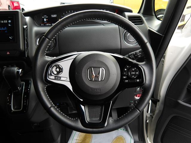 Ｎ－ＢＯＸカスタム Ｌターボ　ワンオーナー　ディスプレイオーディオ　バックカメラ　ＥＴＣ　スマートキー　ＬＥＤライト　アルミホイール　ホンダセンシング　両側電動ドア　サイドＳＲＳ　１オ－ナ－　シートＨ　クルコン　ＬＥＤヘッドライト（18枚目）
