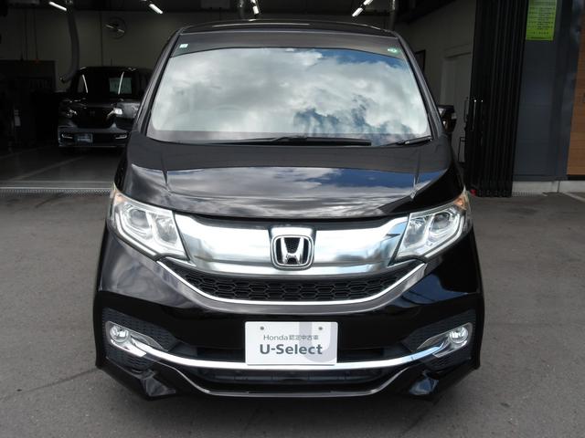 ステップワゴンスパーダ スパーダホンダセンシング　ワンオーナー　ナビ　ＴＶ　Ｒカメラ　ルーフモニター　両パワースライドドア　定期点検記録簿　サイドカーテンエアバック　ＥＴＣ付　ドライブレコーダー装着車　ＬＥＤヘットライト　スマ－トキ－　ＡＢＳ　ＶＳＡ（5枚目）