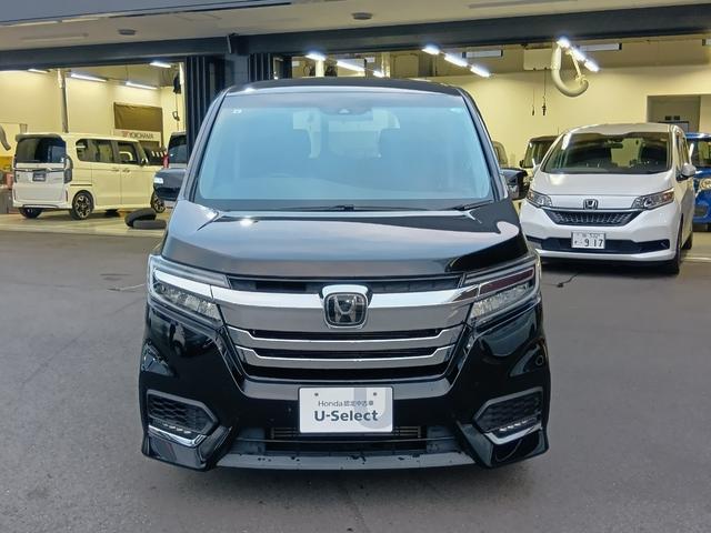 ステップワゴンスパーダ スパーダホンダセンシング　ワンオーナー　ナビ　ＴＶ　Ｒカメラ　ルーフモニター　助手席エアバッグ　ワンオーナ－　Ｗパワスラ　記録簿有　地デジ　ＬＥＤライト　横滑り防止システム　オートエアコン　リアカメラ　ドライブレコーダー装着車（5枚目）